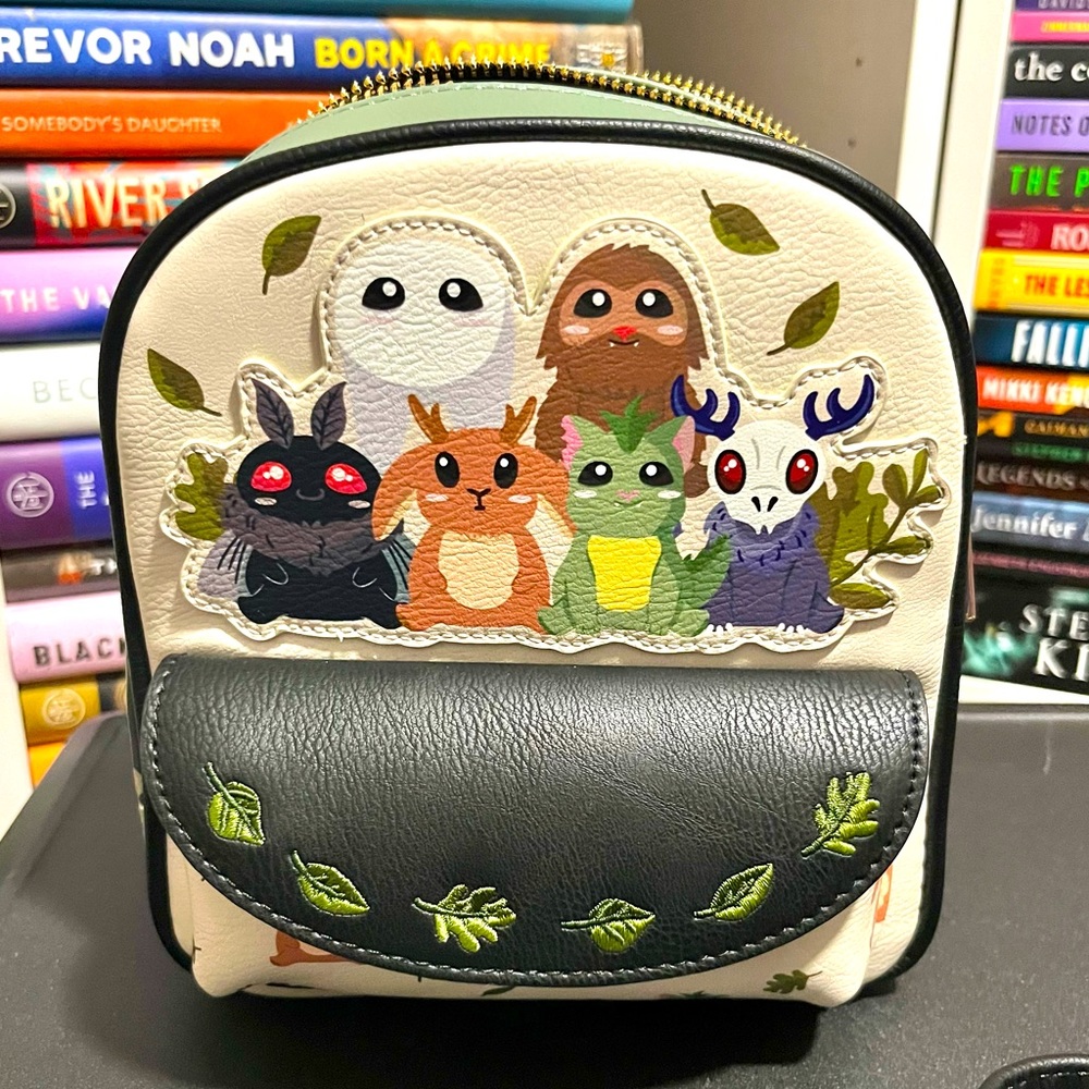 NWOT Chibi Cryptids Allover Print Crossbody Bag - BoxLunch Exclusive